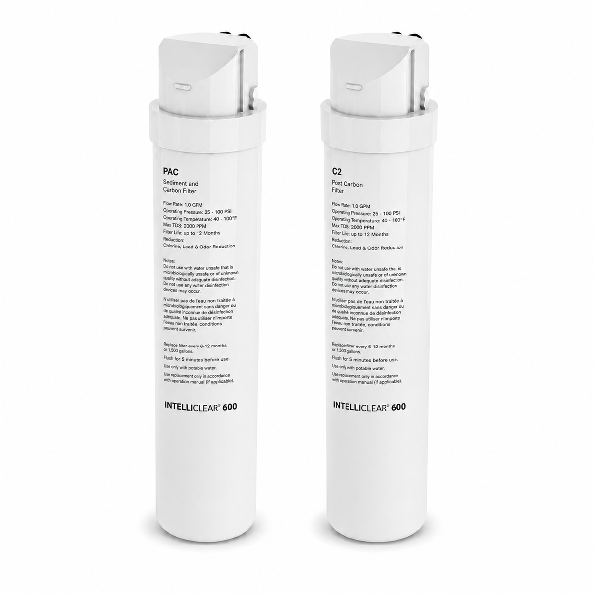 Intelliclear 600 RO Dual Filter Pack