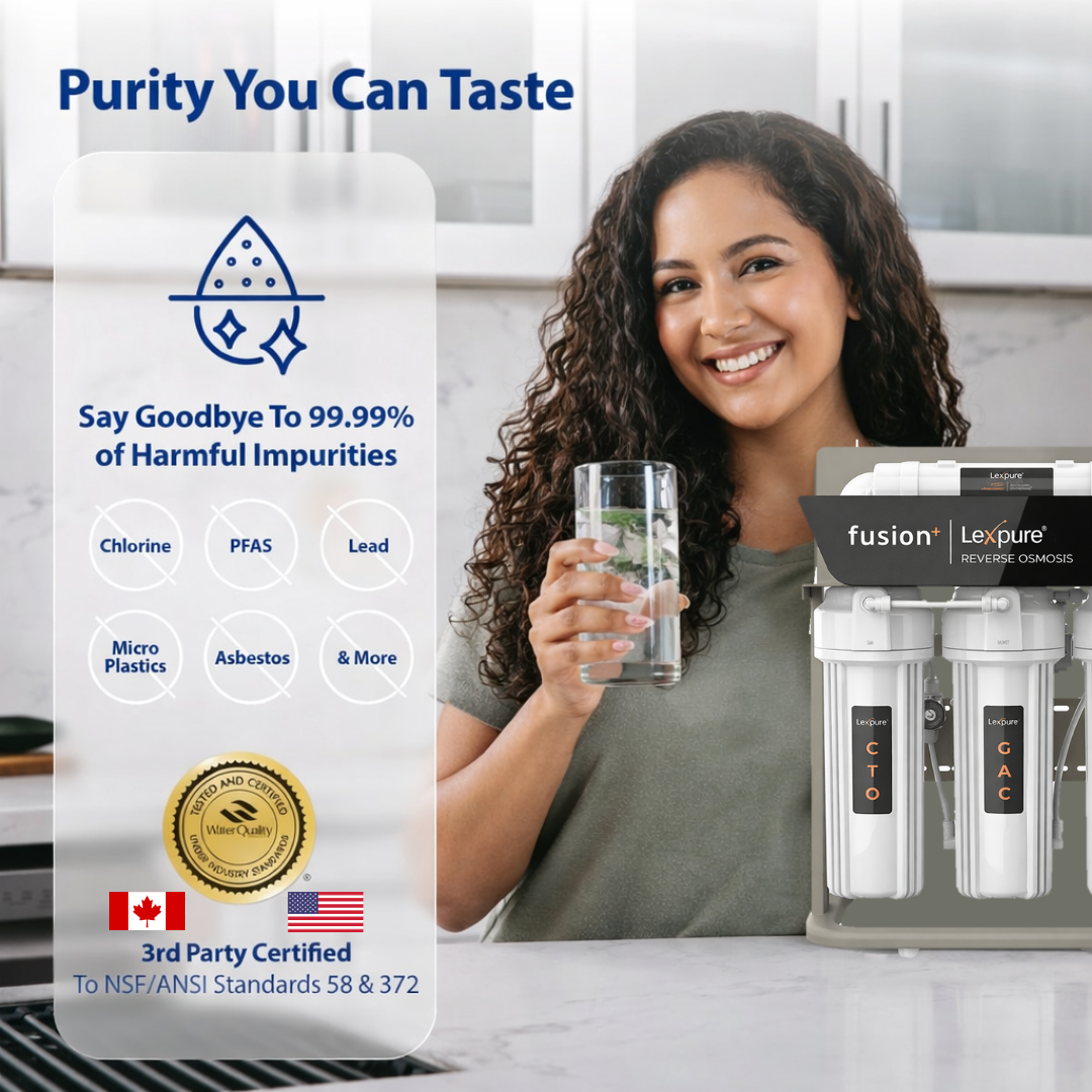 Lexpure® 5 Stage Under Sink Reverse Osmosis System