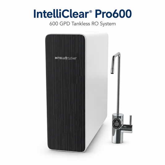 IntelliClear® Pro600 – Tankless Reverse Osmosis System (600 GPD)