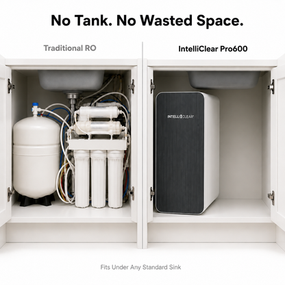 IntelliClear® Pro600 – Tankless Reverse Osmosis System (600 GPD)