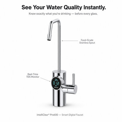 IntelliClear® Pro600 – Tankless Reverse Osmosis System (600 GPD)
