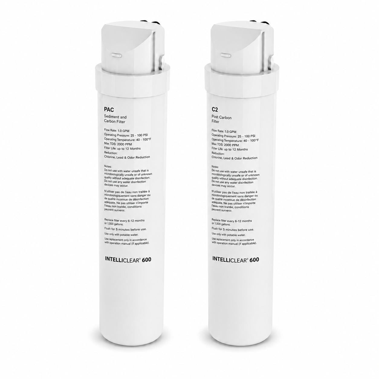 Intelliclear 600 RO Dual Filter Pack